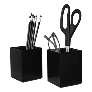 Konnect Ceruzatartó Asztal Szervező Toll Csésze 2-Pack Fekete