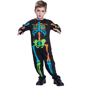 2023 gyerekek csontváz body Ijesztő Gyerekek Halloween Csontváz Jelmez Cosplay az Iskolai Halloween Party Haza Kísértetjárta Ház