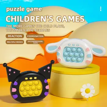 Sanrio Új, Gyorsan Nyomd Meg A Buborék Játék Konzol A Gyerekek A Játékok Nyomja Buborék Pop Fény Állat Kulcstartó Fidget Dekompressziós Puzzle Játékok, Ajándékok