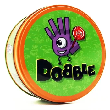 30/55PCS Dobble Játék Helyszínen Táblázat társasjáték Dobbles Gyerekek HP Fém Doboz, Kártya Megfelelő Játékok Gyerekeknek, Születésnapi Ajándékok