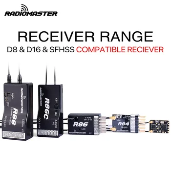 Új Érkezés RadioMaster R81 R84 R86 R86C R88 R161 R168 2.4 G Nano Vevő Kompatibilis FrSky, hogy az RC Drón