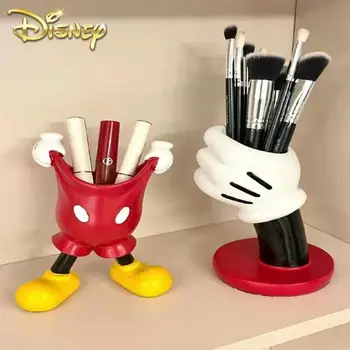 Disney Mickey Kesztyű Tolltartó Aranyos Rajzfilm Ceruza Írószer Asztali Dekoráció Diák Tolltartó Többfunkciós Tároló Boxs