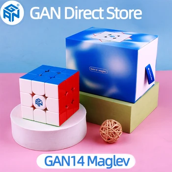 GAN 14 Maglev UV Stickerless Mágneses Sebesség Kocka 3x3 Szakmai gan 14 Bűvös Kocka Puzzle Játékok gan14 maglev UV Cubo Magico