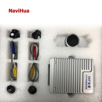 Navihua Univerzális Autós Kamera 360 HD Kamera Autós Biztonsági Rendszer HD Night Vision Surround Panoráma Kamera