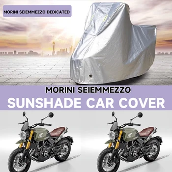 A MOTO Morini Seiemmezzo 6.5 61/2 SCR STR 650 Motoros Eső, Por Megvastagodott Oxford Szövet, Napernyő, Autó fedezet
