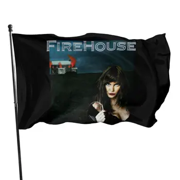 Tűzoltóság Firehouse90 Hard Rock, Glam Pamut S-4Xl Reprint Tn296 Film kiváló Minőségű Steampunk Márka Zászló
