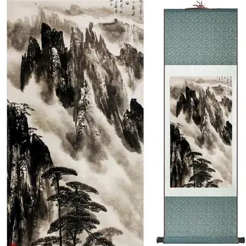 Kínai Lapozzunk Festmény, festmény, tájkép art festészet hagyományos Kínai művészet festmény Kína tusfestészet