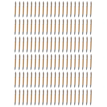 120 Db/Sok Bambusz Golyóstoll, Ceruza, Lépjen Kapcsolatba A Tollat Iroda & Tanszerek Toll & Írás Ajándékok Kellékek