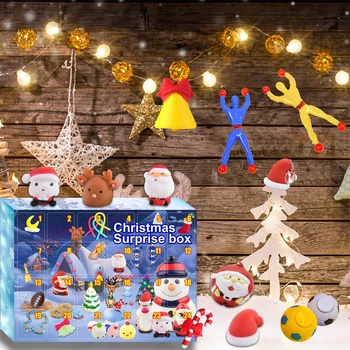 Karácsonyi Visszaszámlálás Naptári Varázslatos Ajándékok Játékok Vak Dobozok Kreatív Kellékek Gyerekek Karácsonyi Ajándékok Kellékek, Karácsonyi Naptár