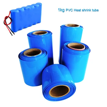 1KG PVC Hő zsugorcső, zsugorfólia, 18650 Lítium Akkumulátor védőtasak Szigetelést a Hő Különböző Méretű PVC Kábel Hüvely