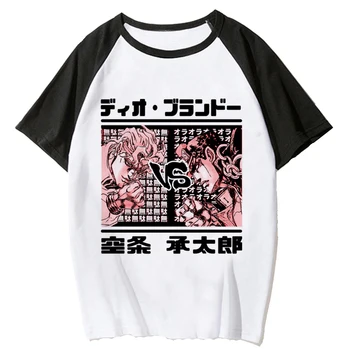 Jojo Bizarr Kaland felső nők harajuku póló lány manga, anime vicces ruhák