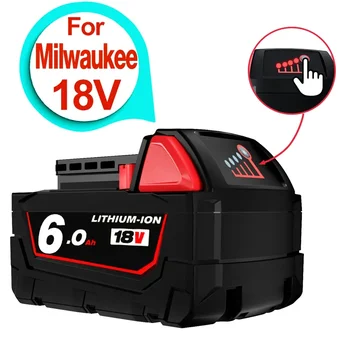 Az újratölthető Akkumulátorok Milwaukee M18B5 XC Lítium-ION Akkumulátor 18v 9.0/6.0/12.0 Ah akkumulátor töltő Milwaukee M18 12V~18V