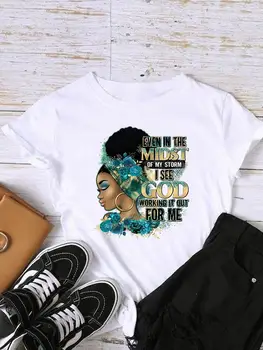 Ruhát Print Női Ing, Rövid Ujjú Hölgy Alkalmi Szép Levelet Aranyos Trend 90-es Grafikus T-shirt Póló Női Divat Ruházat