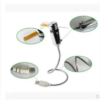 USB LED Vaku, Egyéni Program Rajongó Edit&Kijelző Színes Leveleket, a Szimbólum Száma Üdvözlet Szlogen Rajongó PC & Mobile Power