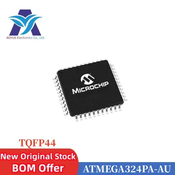 ATMEGA324PA-AU ATMEGA324PA-AUR Jelölés: ATMEGA324PAU ATMEGA324PA-U MCU 8 bites AVR RISC 32KB Flash 2,5 V/3,3 V/5V 44-Pin TQFP T/R